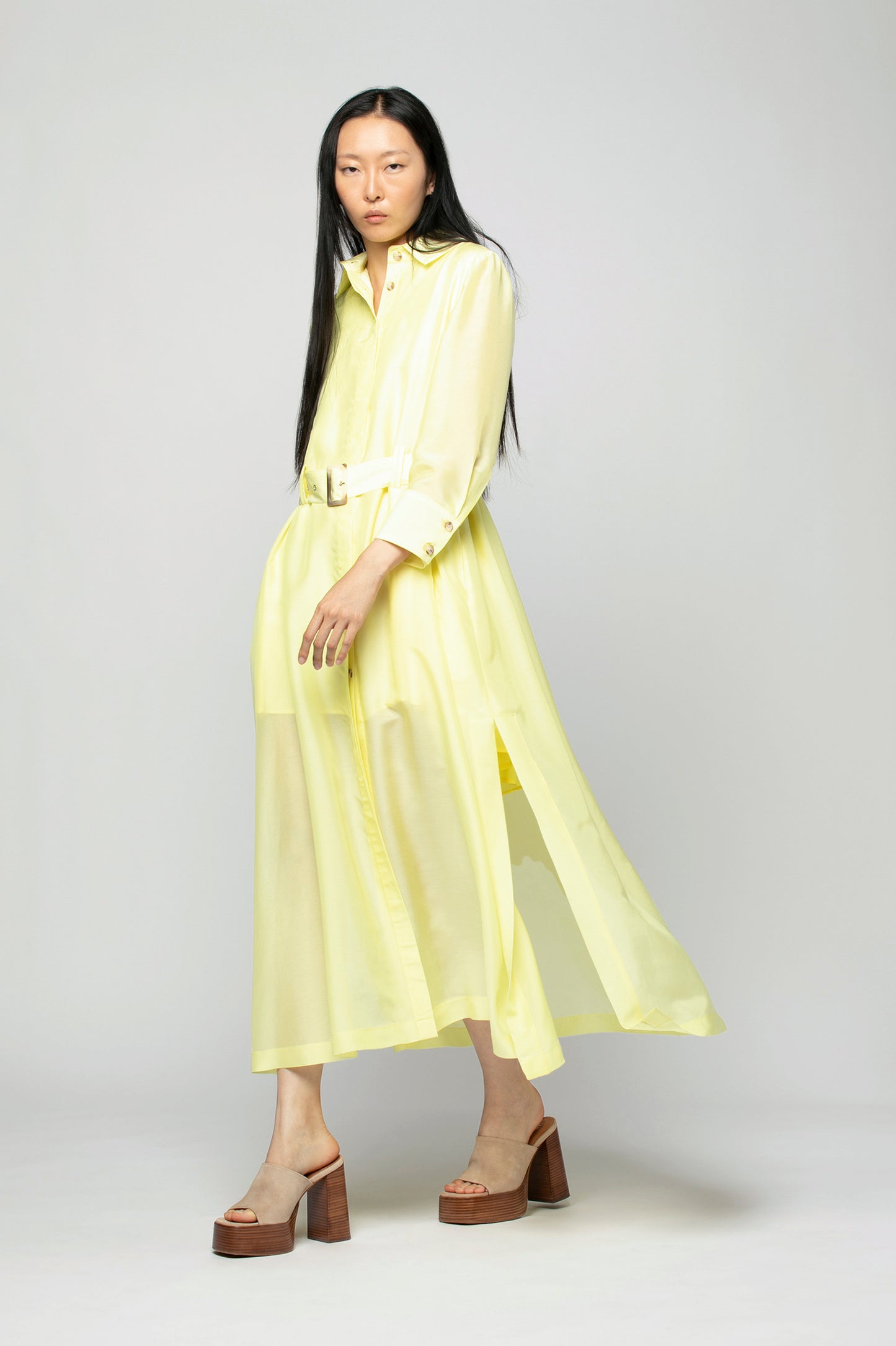 Robe RAEVA Lyocell Soie Limonade haut de gamme femme MAX&MOI