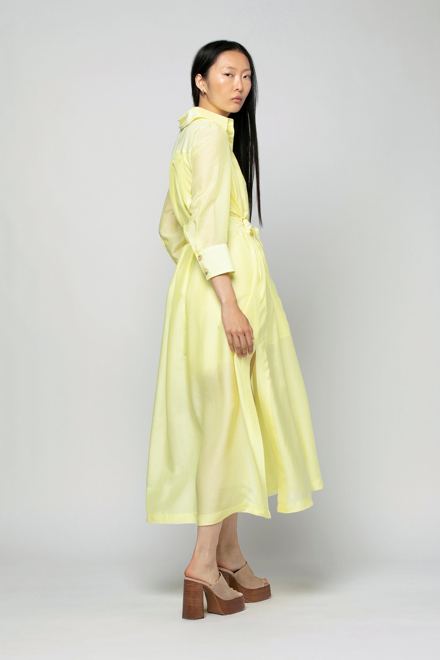 Robe RAEVA Lyocell Soie Limonade haut de gamme femme MAX&MOI