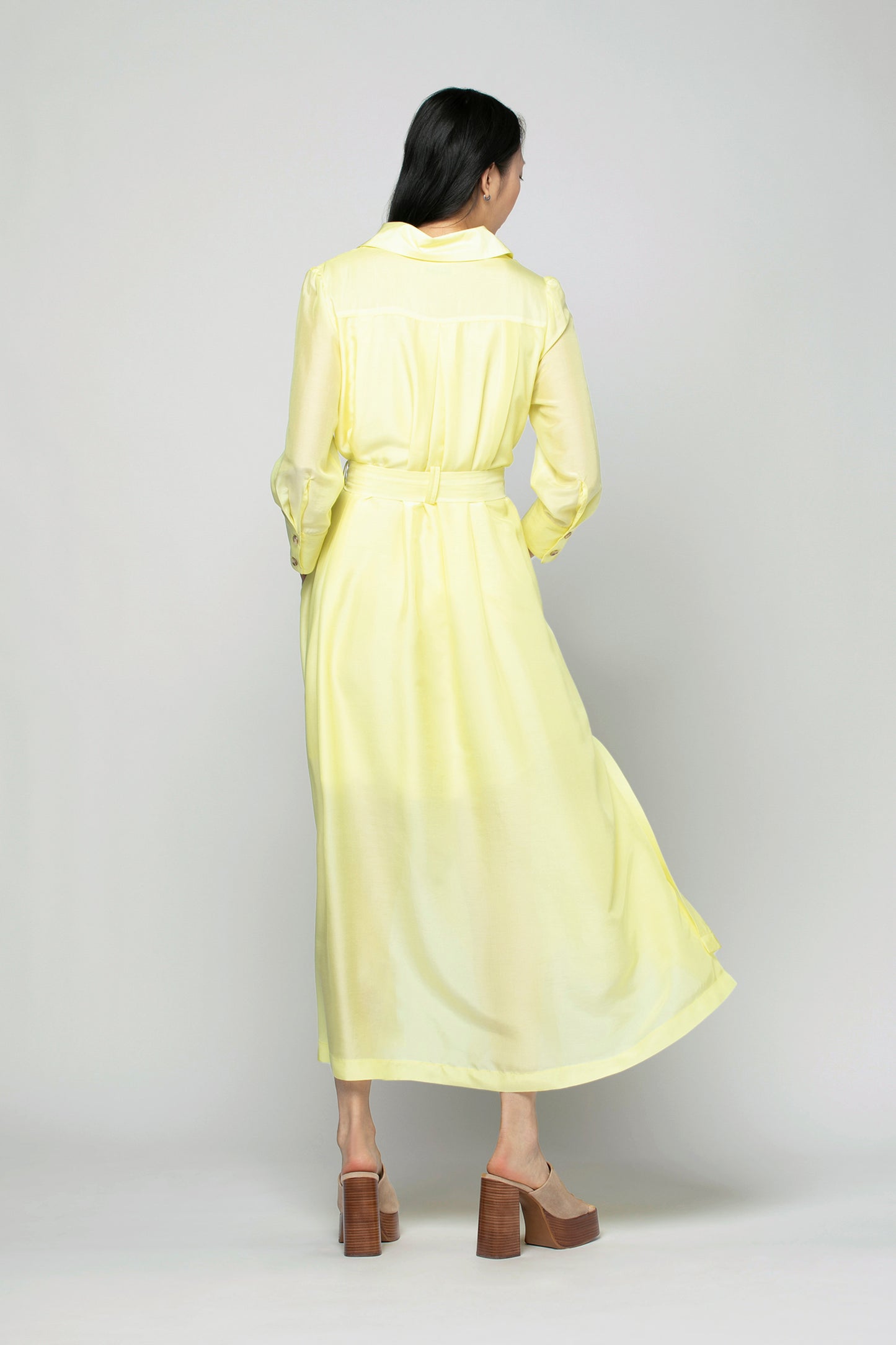 Robe RAEVA Lyocell Soie Limonade haut de gamme femme MAX&MOI