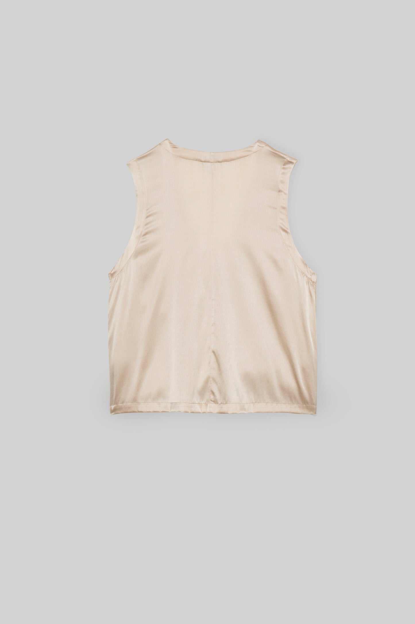 Gilet Gany beige en laine et cachemire mode femme luxe