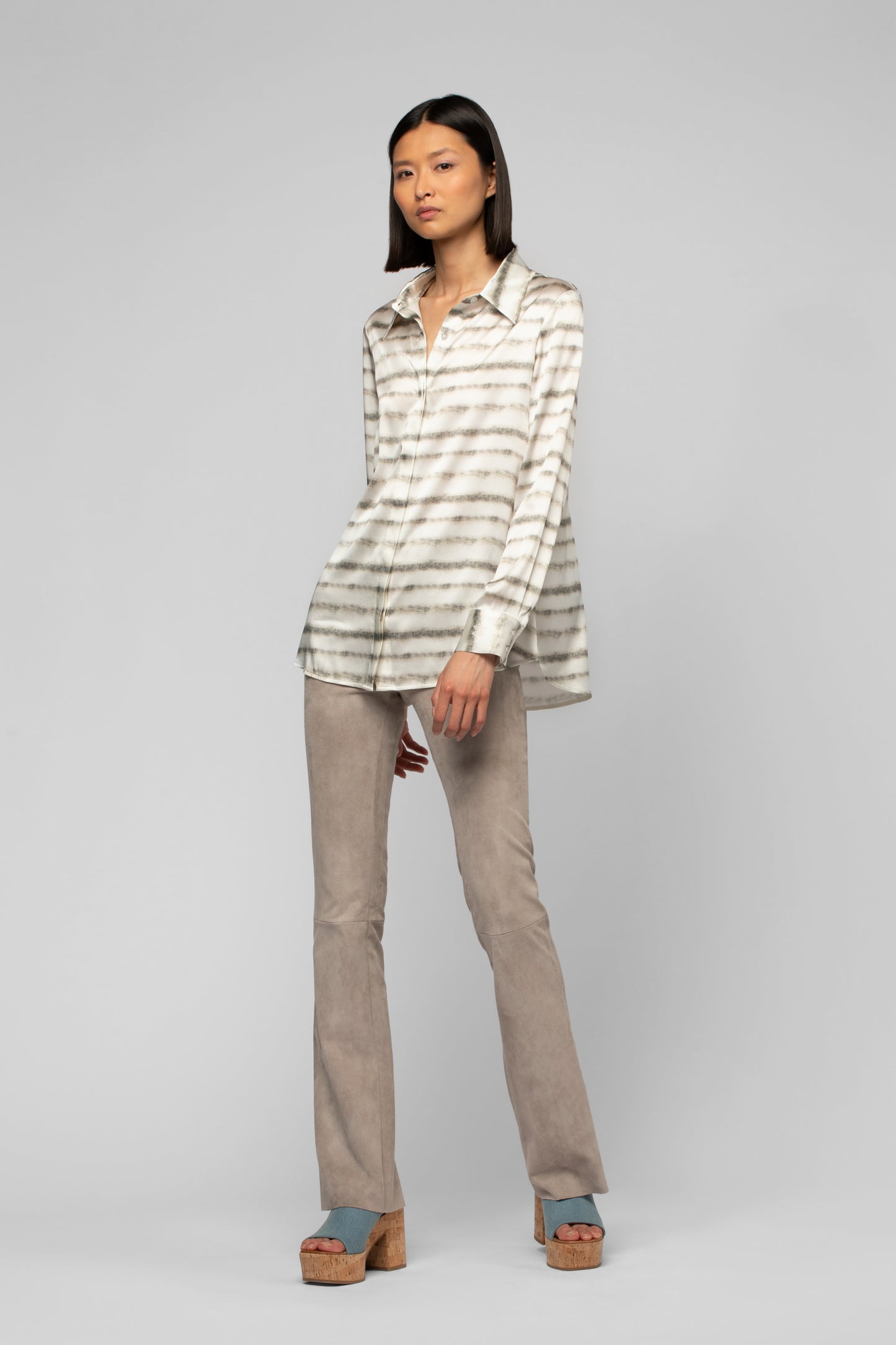 Chemise Levy tie-dye en soie mode femme luxe