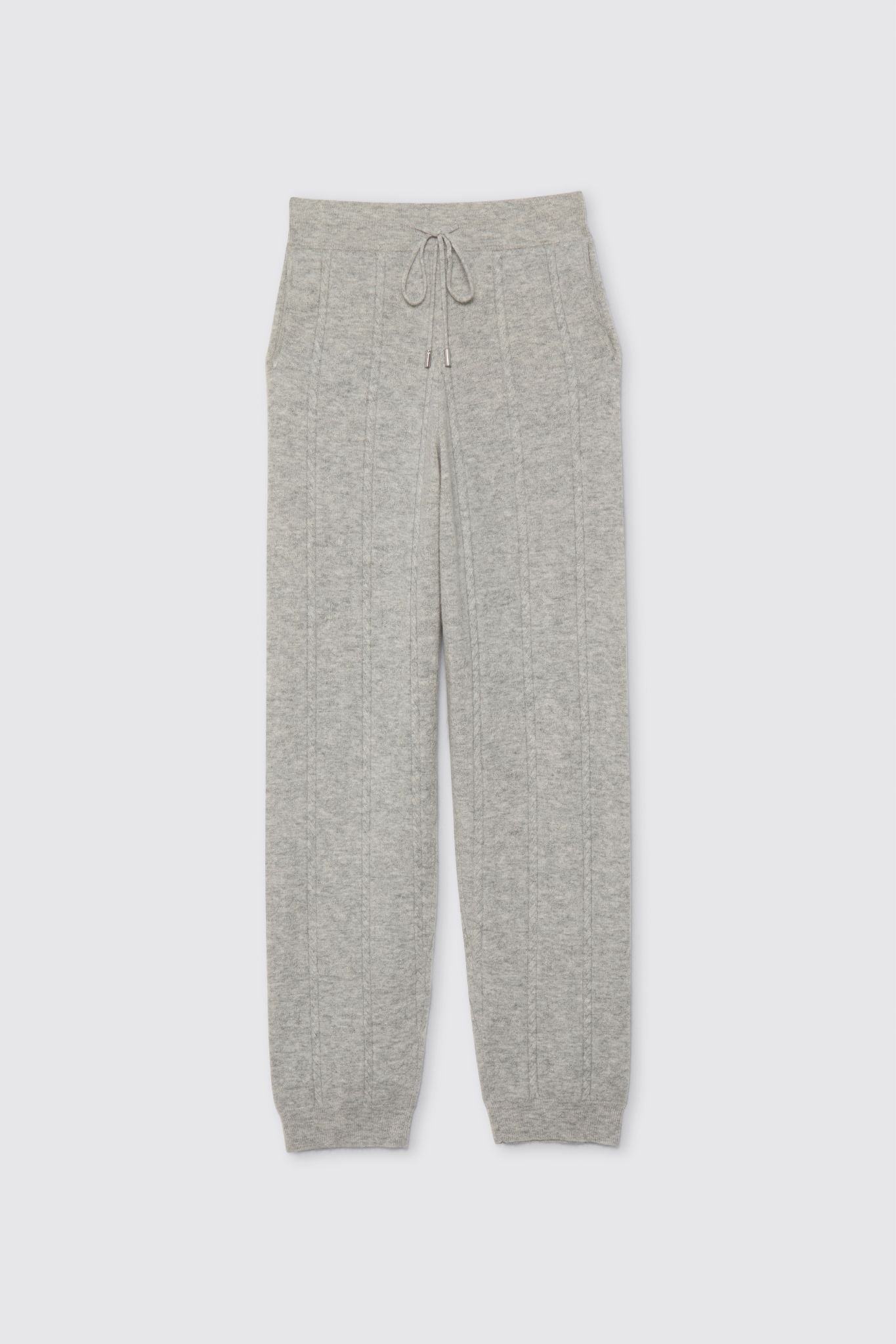 Pantalon BYNA gris en cachemire haut de gamme MAX&MOI