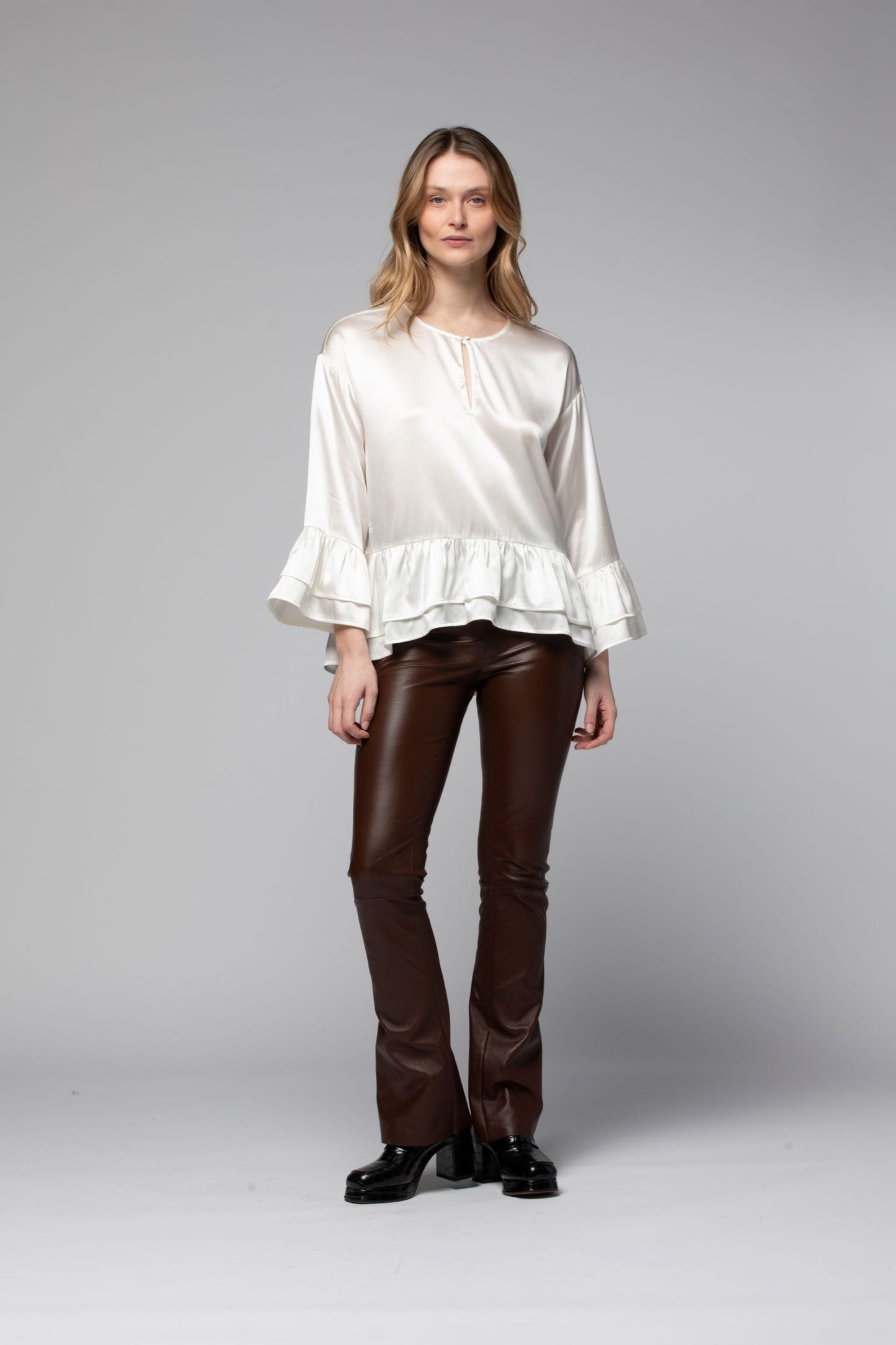 Leather leggings BEYINA