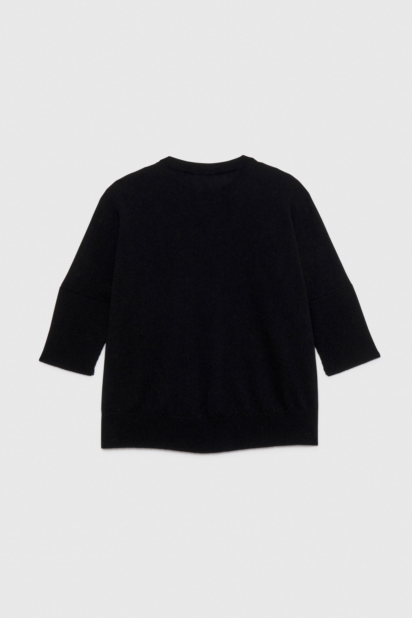 Pull STELLA LOOSE noir Laine Cachemire haut de gamme femme MAX&MOI