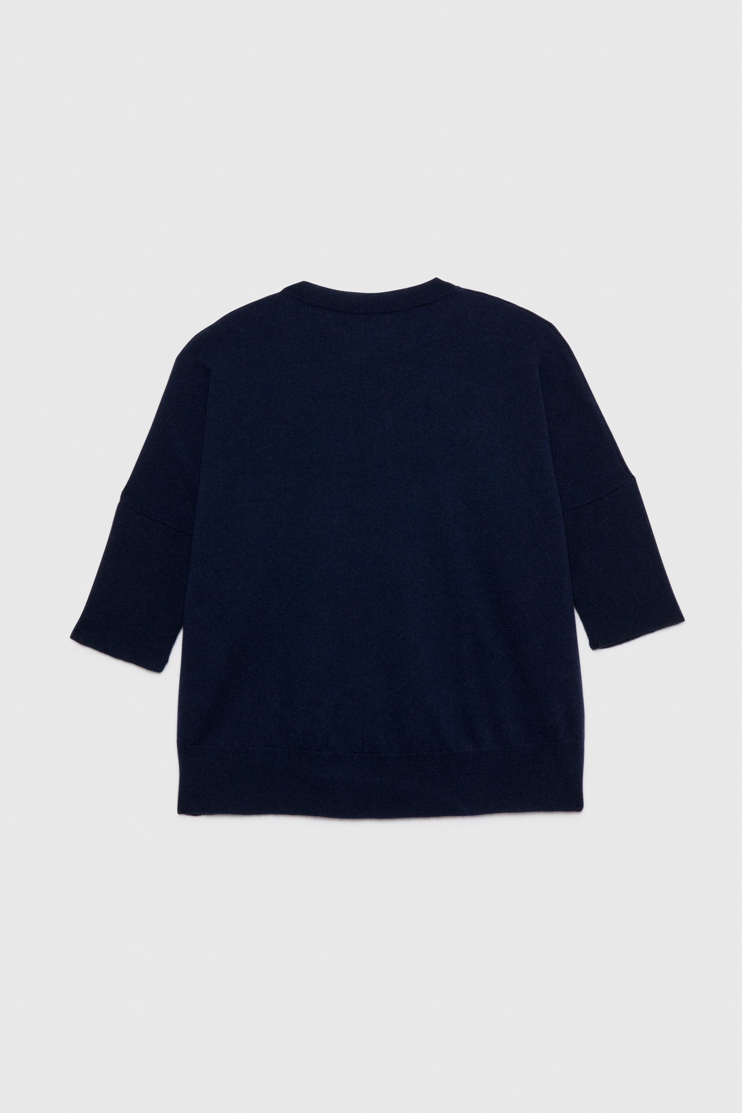 Pull STELLA LOOSE navy Laine Cachemire haut de gamme femme MAX&MOI