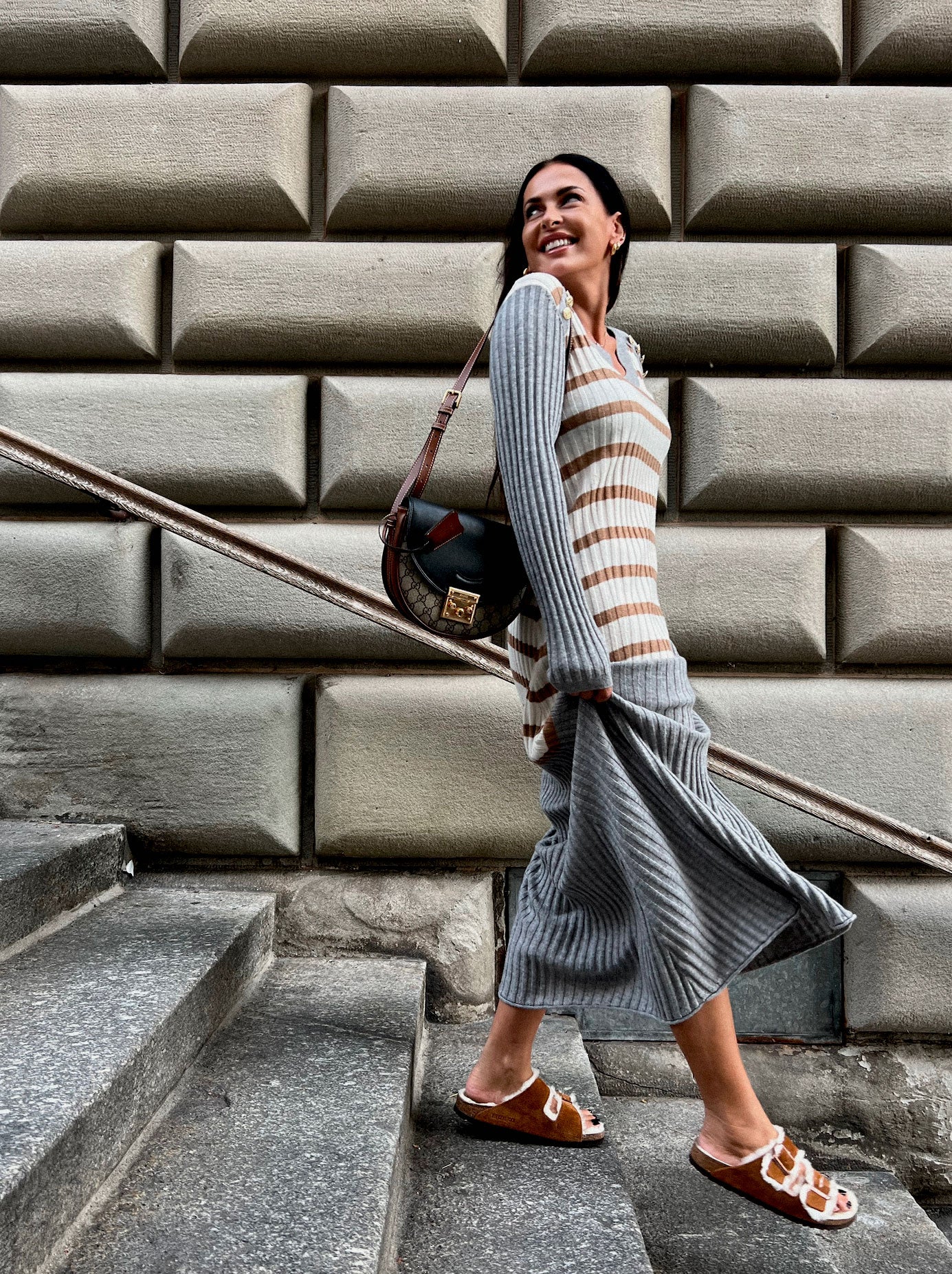 Robe RUTH en cachemire et laine mode haut de gamme femme | MAX&MOI