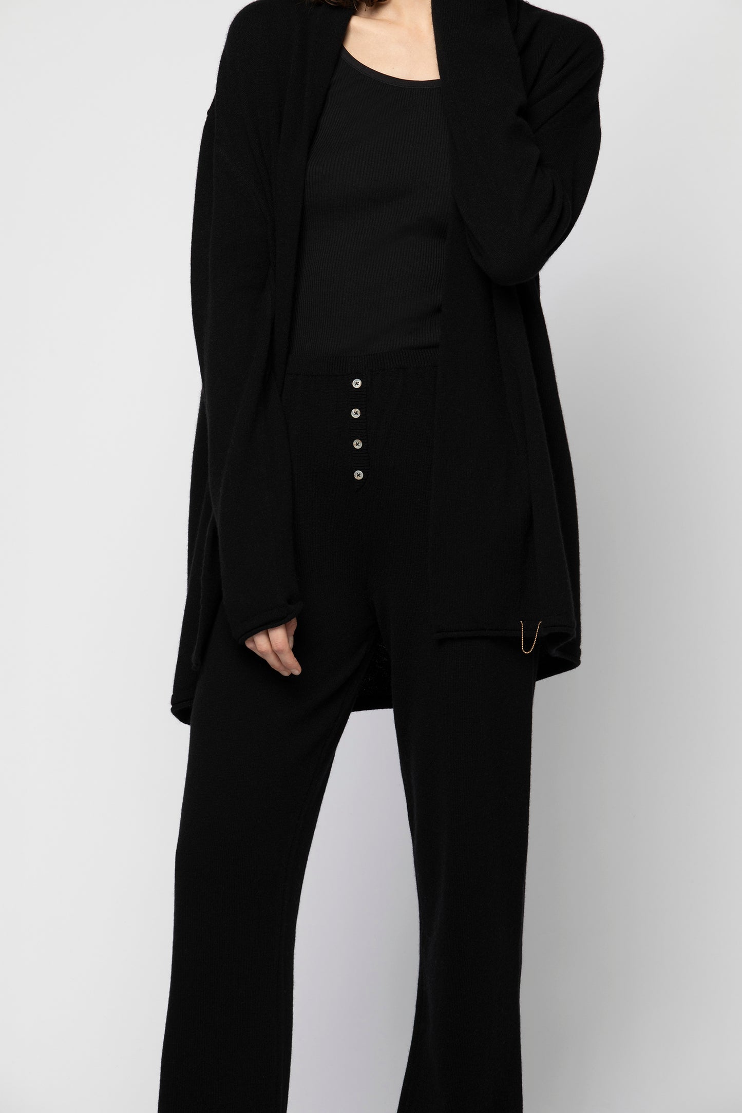 Gilet GUSSIN grège Cachemire haut de gamme femme MAX&MOI