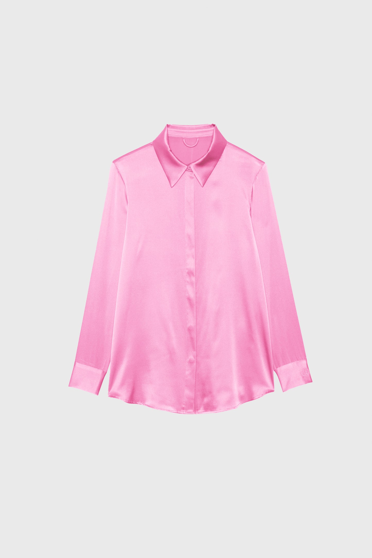 Chemise LEVY Soie Rose haut de gamme femme MAX&MOI