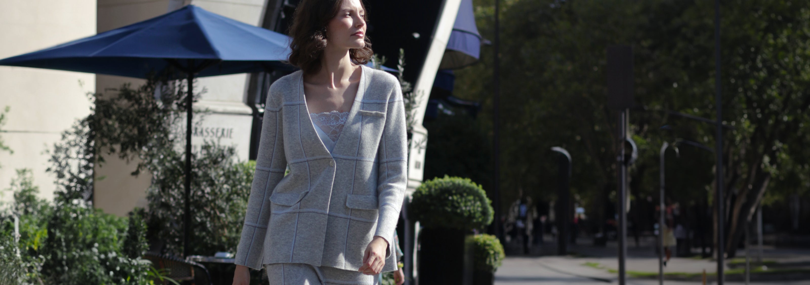 The creative knit suit|: elegance reinvented