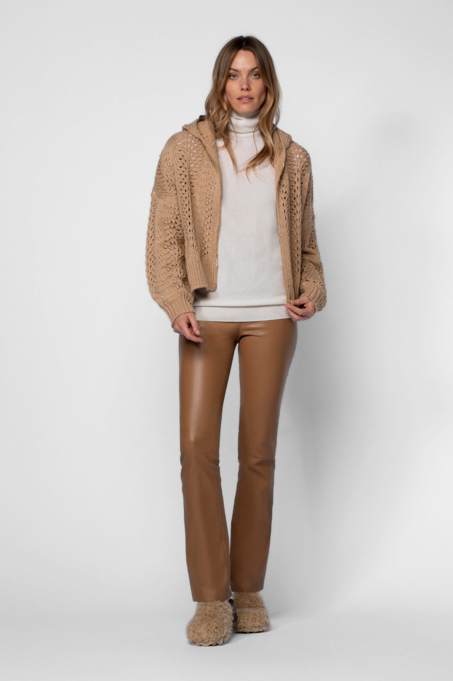 Leather leggings BEYINA