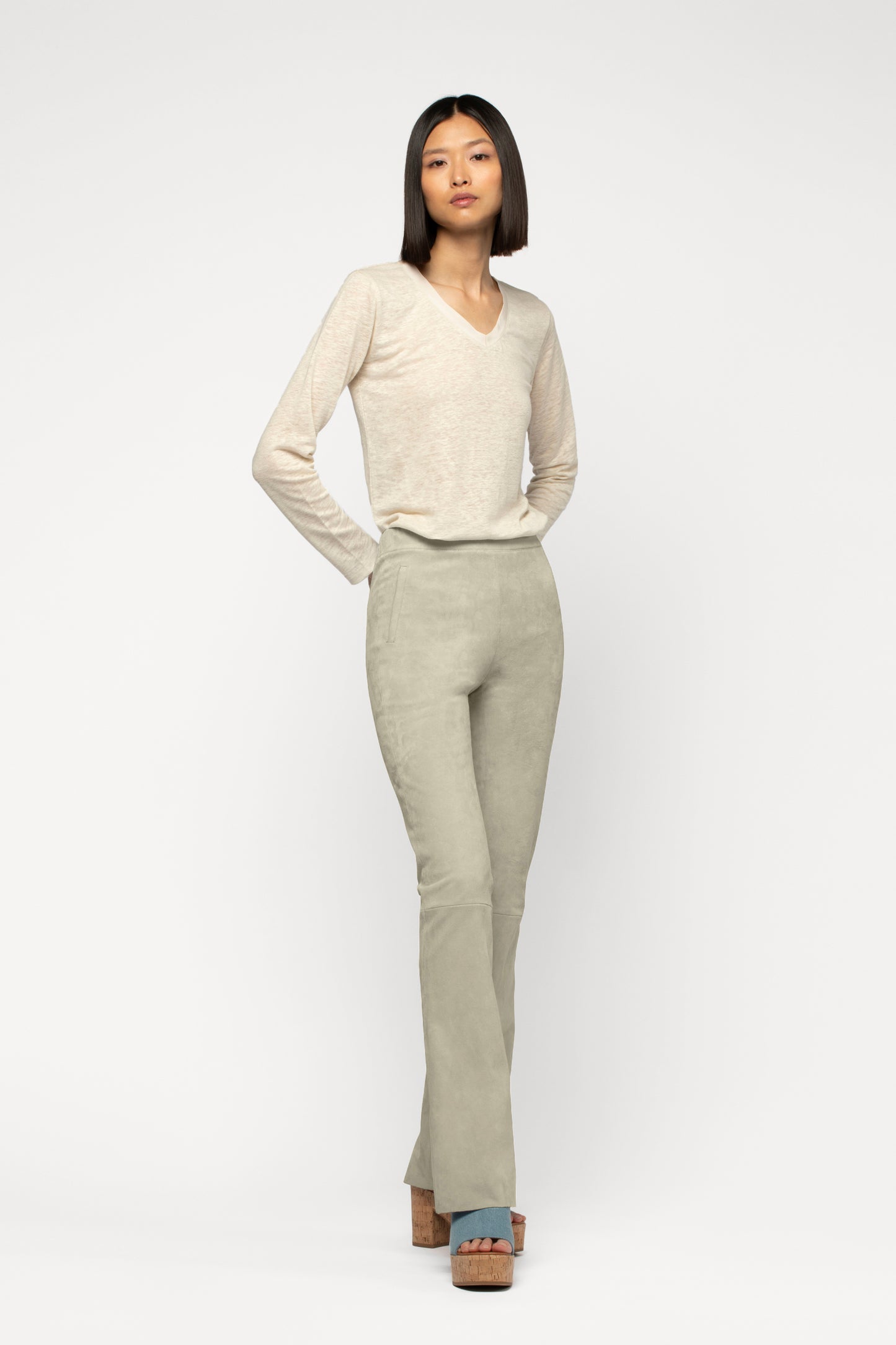 Legging en daim BEYINA