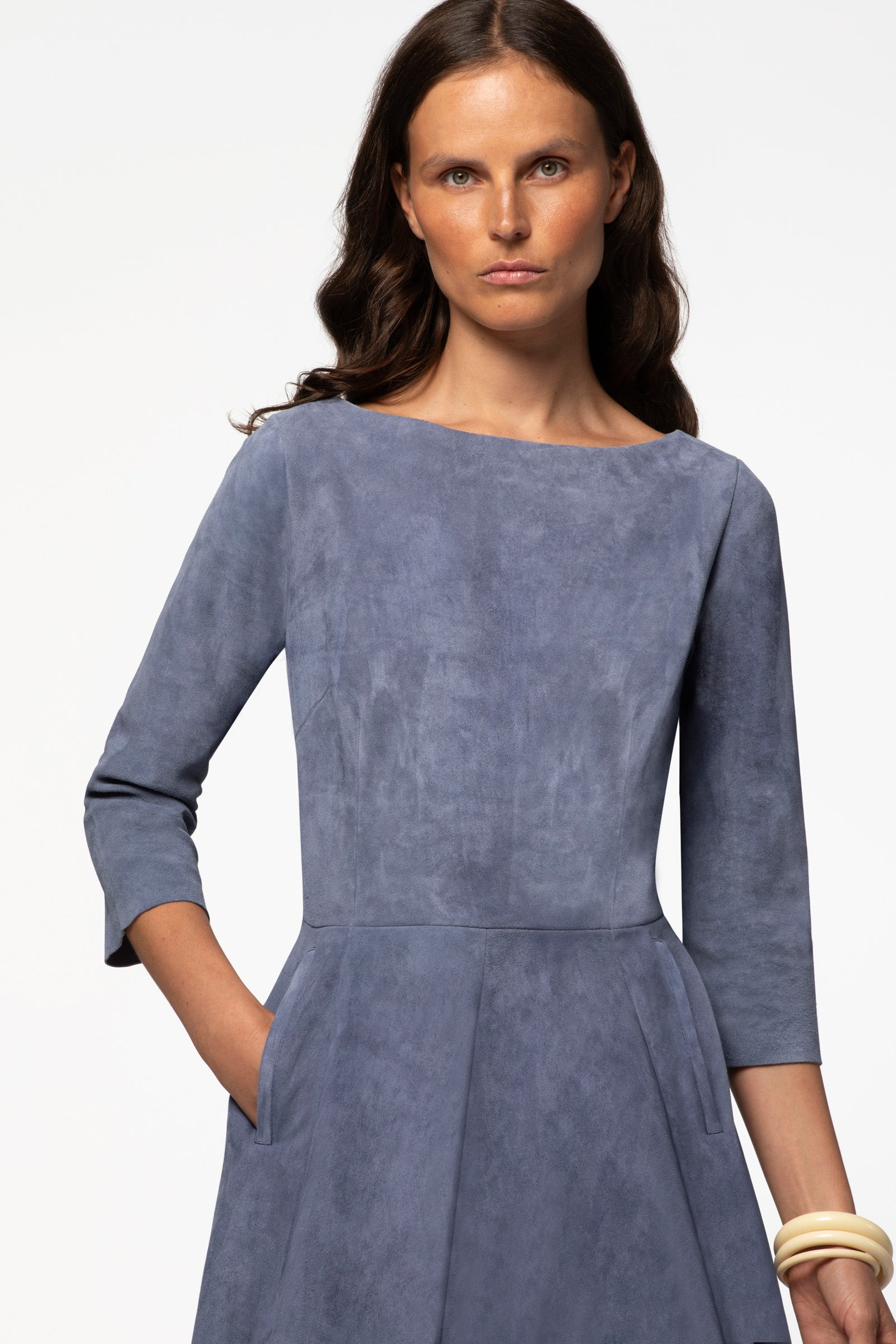 suede skater dress RAIDA dress