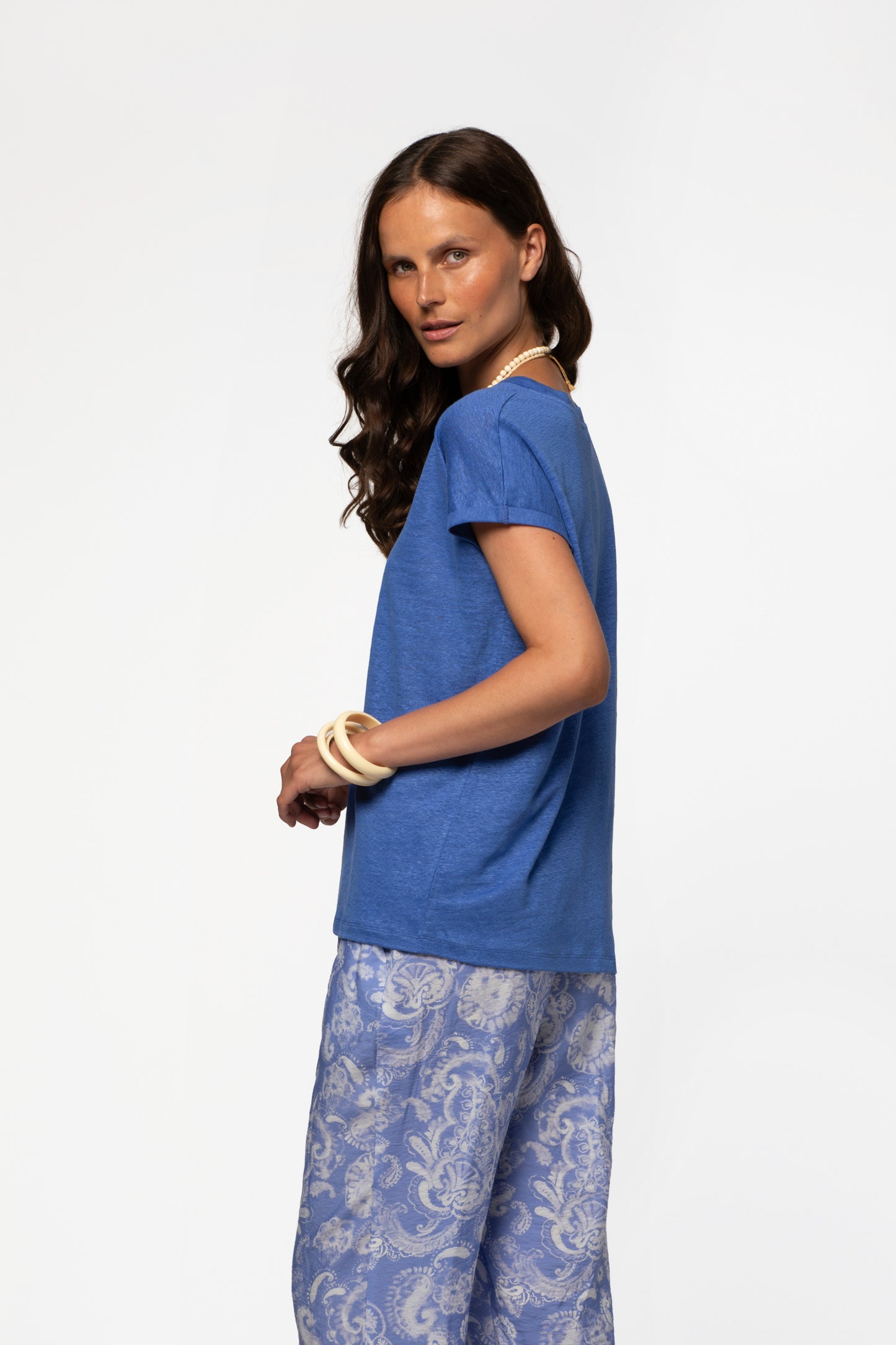 Top lin léger MAX&MOI mode femme luxe électrique