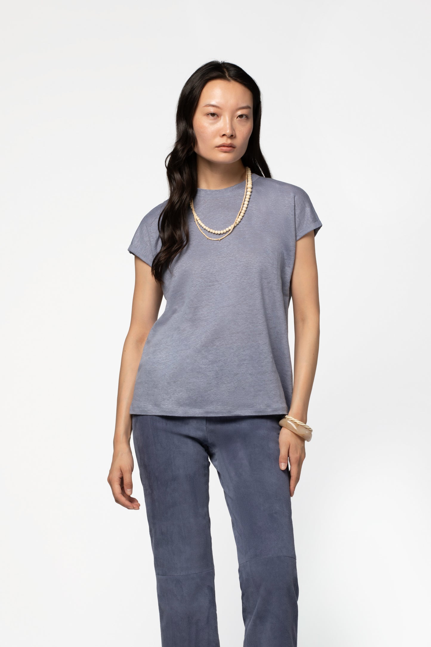 Top lin léger MAX&MOI mode femme luxe horizon