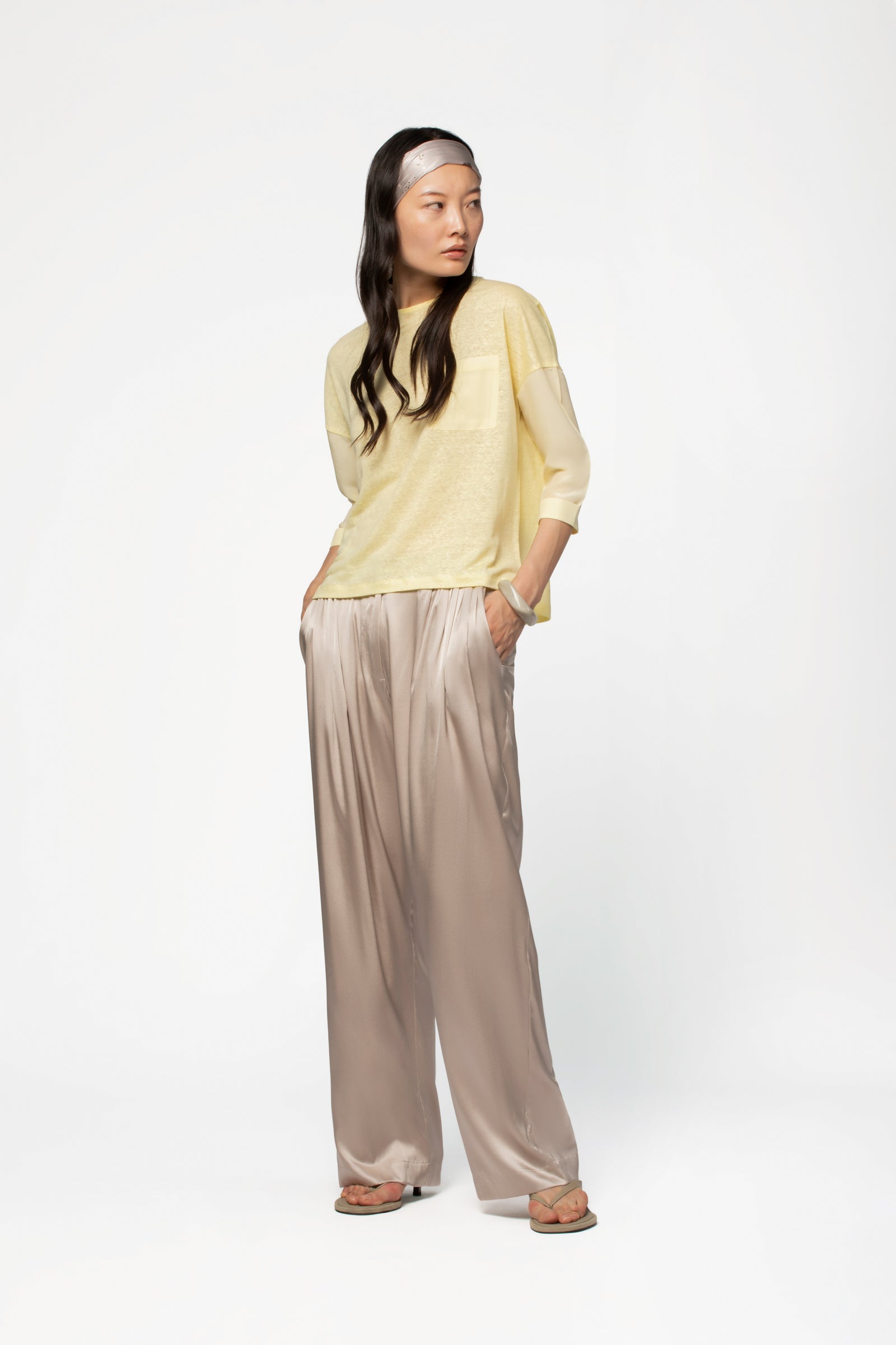 Top lin léger MAX&MOI mode femme luxe sun