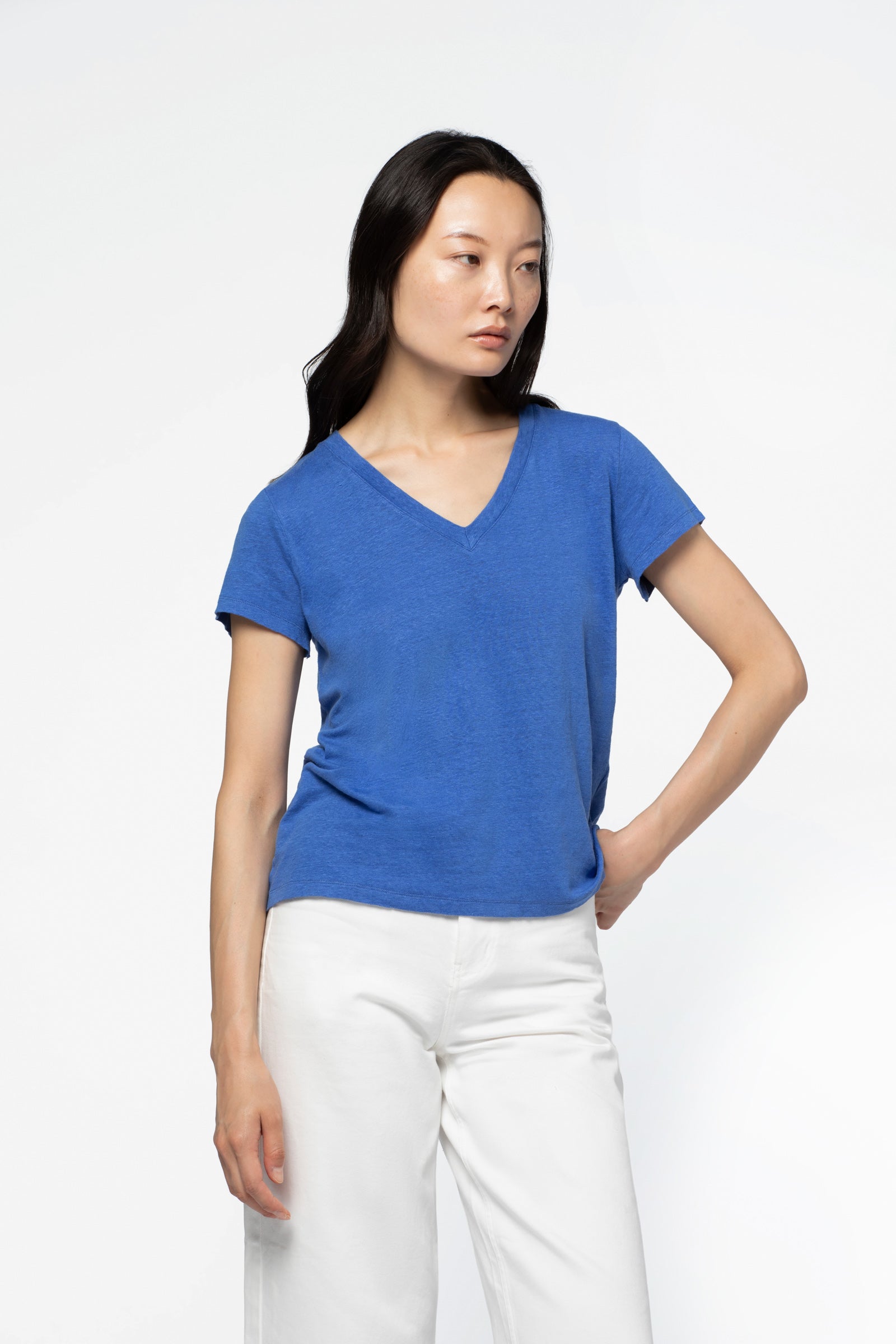 Top lin léger MAX&MOI mode femme luxe électrique