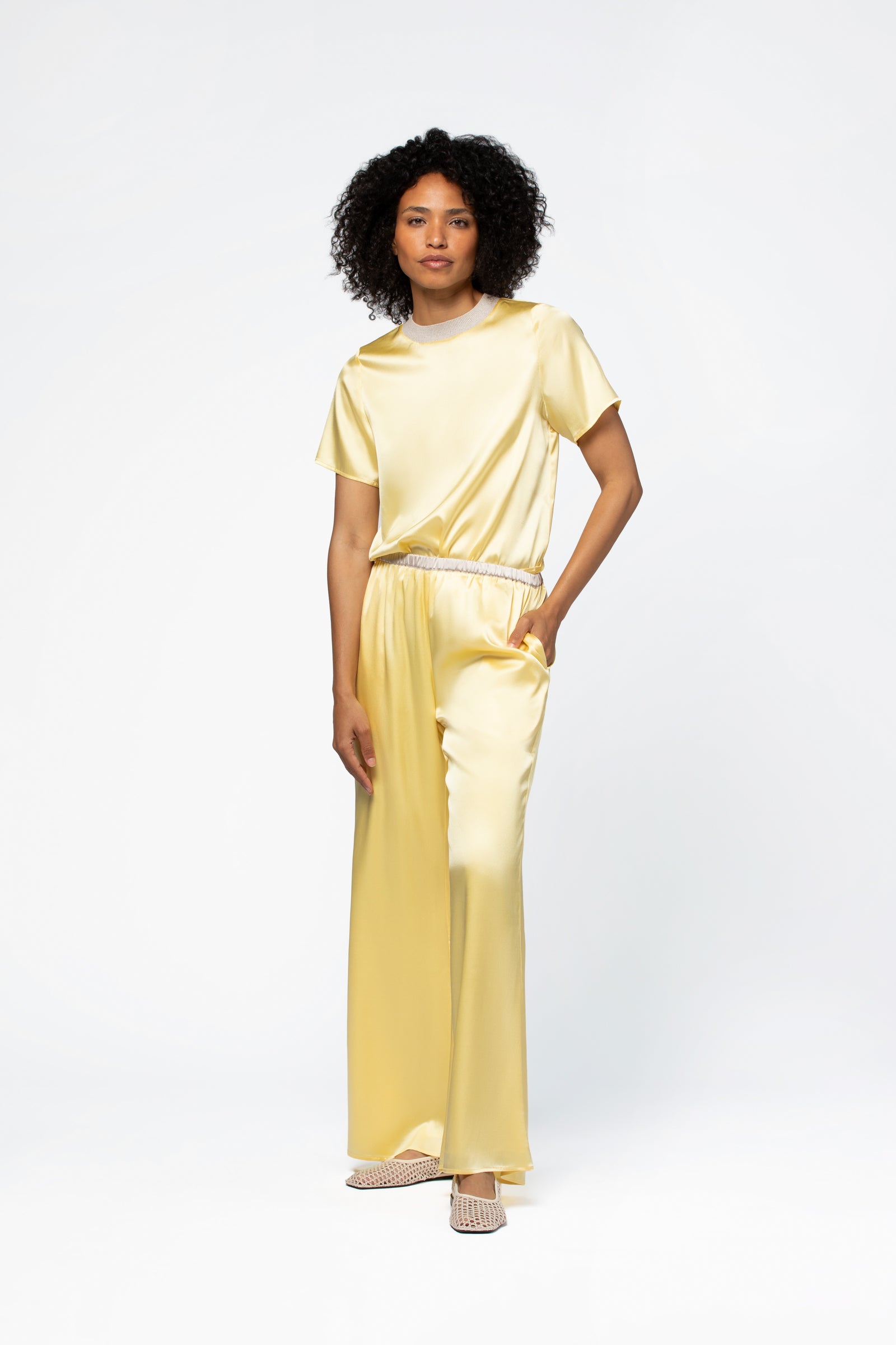 Haut soie femme luxe style élégant MAX&MOI sun