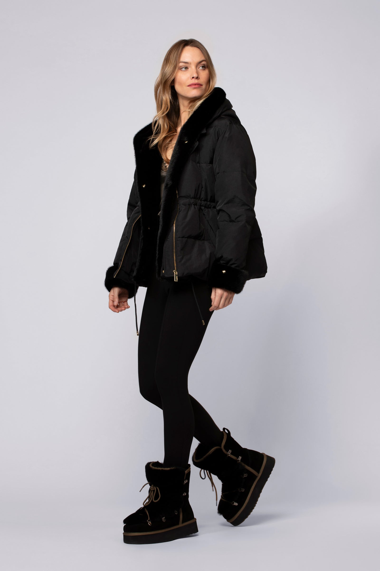 Dova black down jacket | Luxury Women's Fashion – Maxemoi Dova black down jacket | Luxury Women's Fashion – Maxemoi