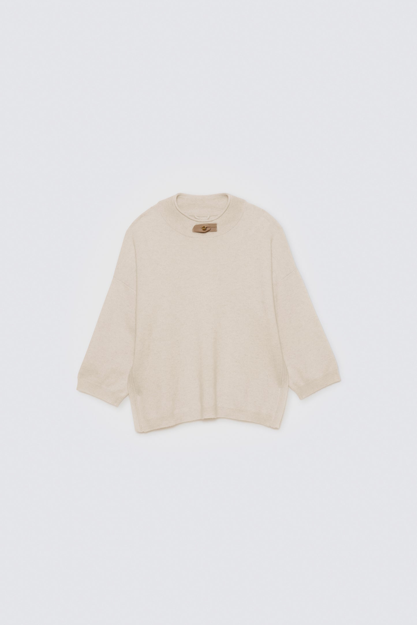 Pull PALINA blanc en laine cachemire haut de gamme MAX&MOI