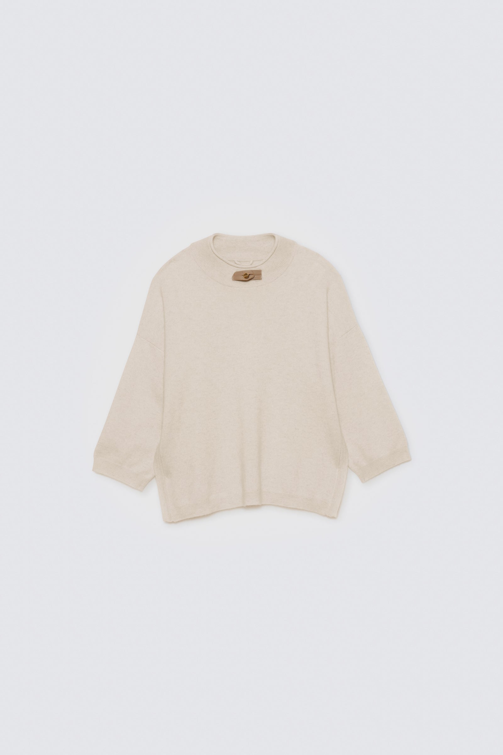 Pull PALINA blanc en laine cachemire haut de gamme MAX&MOI