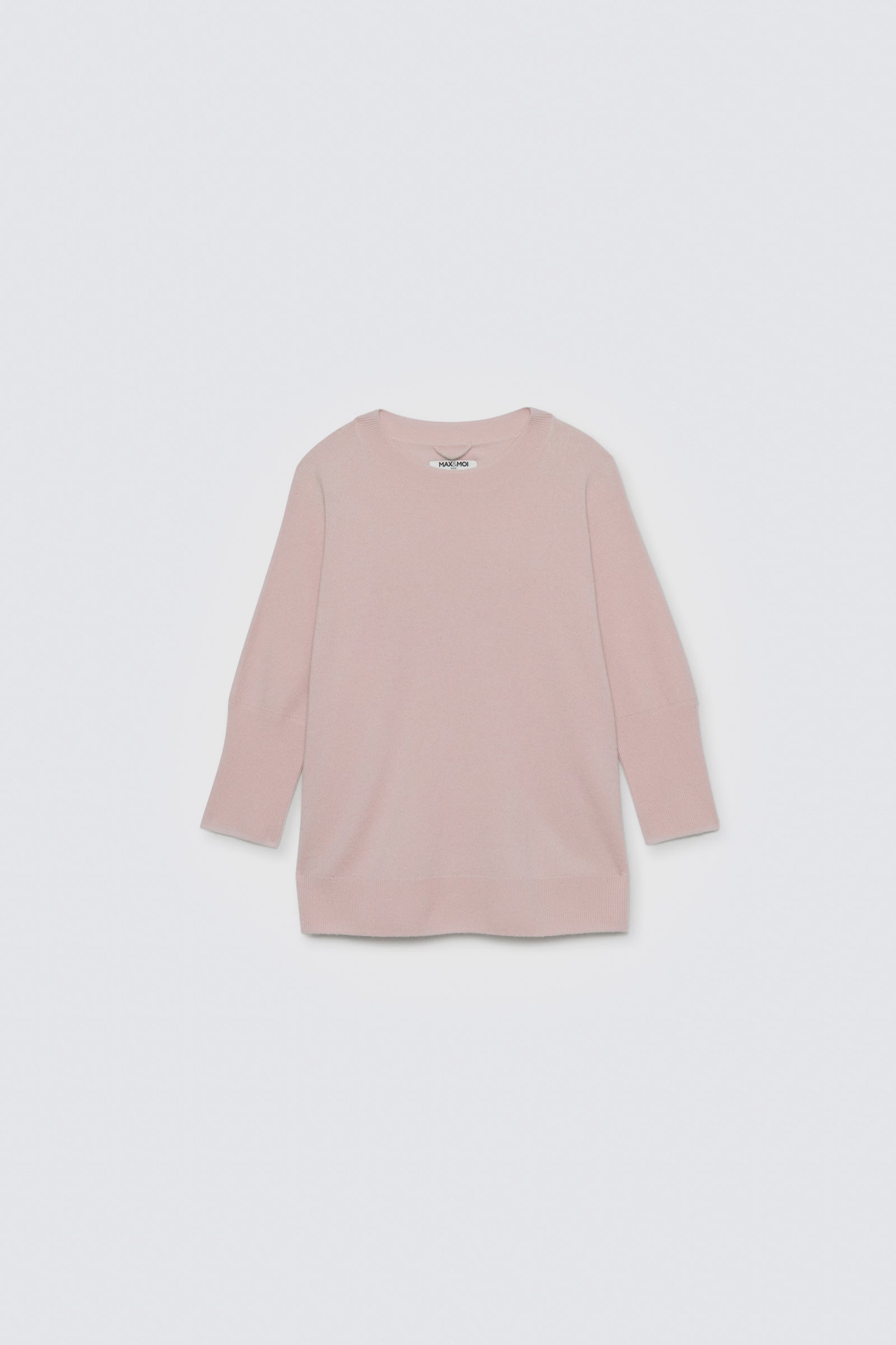 Pull PIBA rose chamallow en laine cachemire haut de gamme MAX&MOI