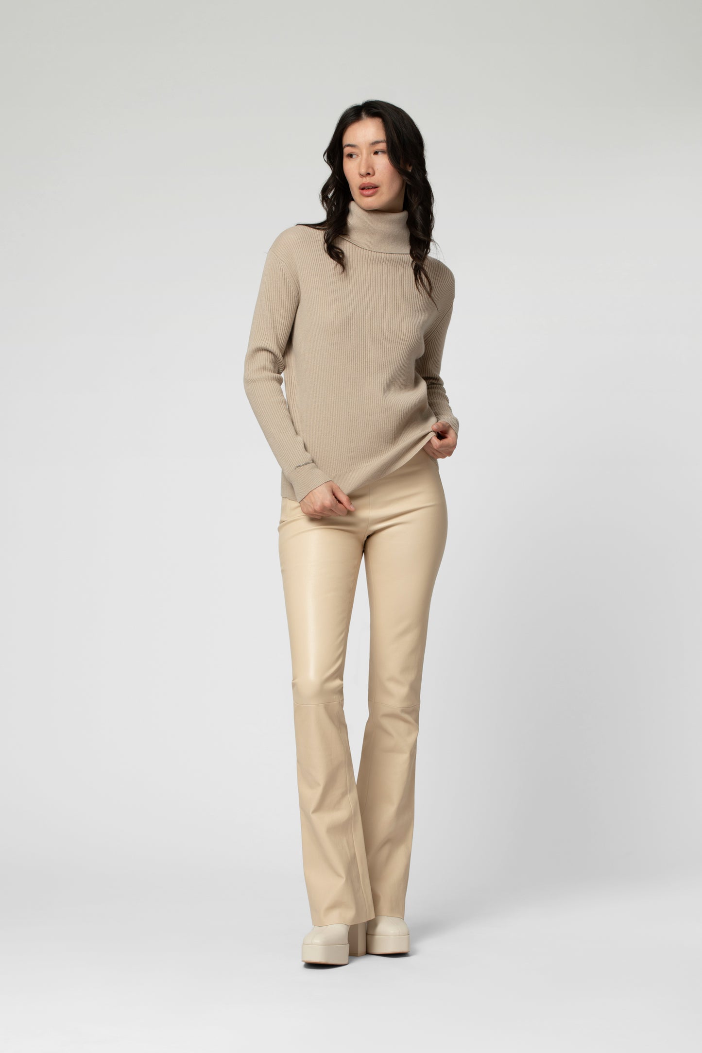 Leather leggings BEYINA