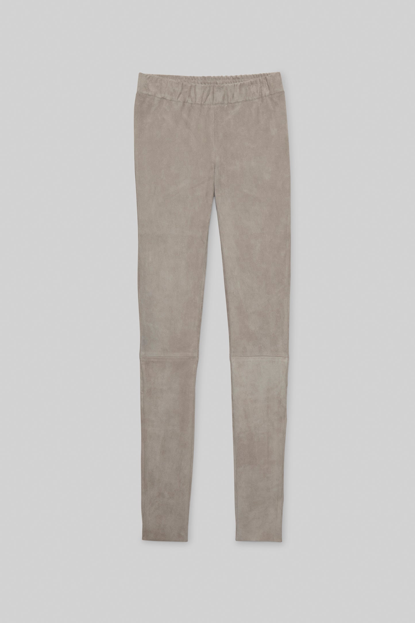 Perlegging En Daim gris en daim mode femme luxe