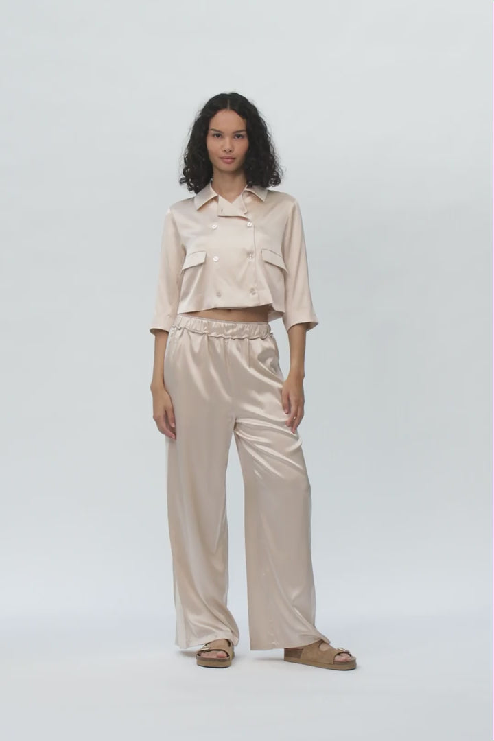 パンツ MALIPARMI Woman Pants Beige JH720031029 B1290 MALIPARMI: Pants woman - Beige | Maliparmi pants JH720031029