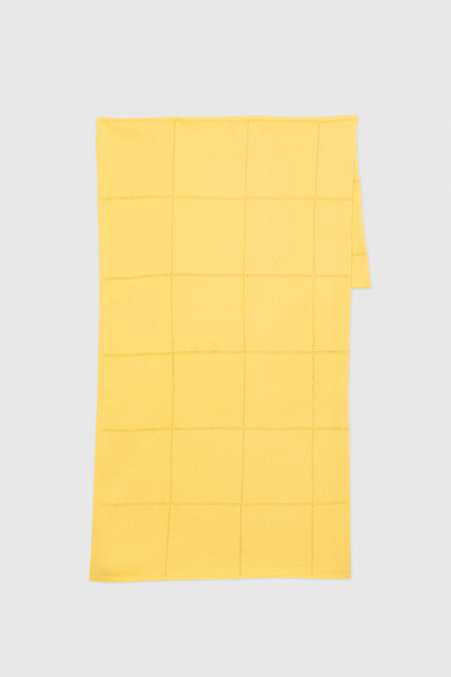 Solar yellow COTTAN scarf