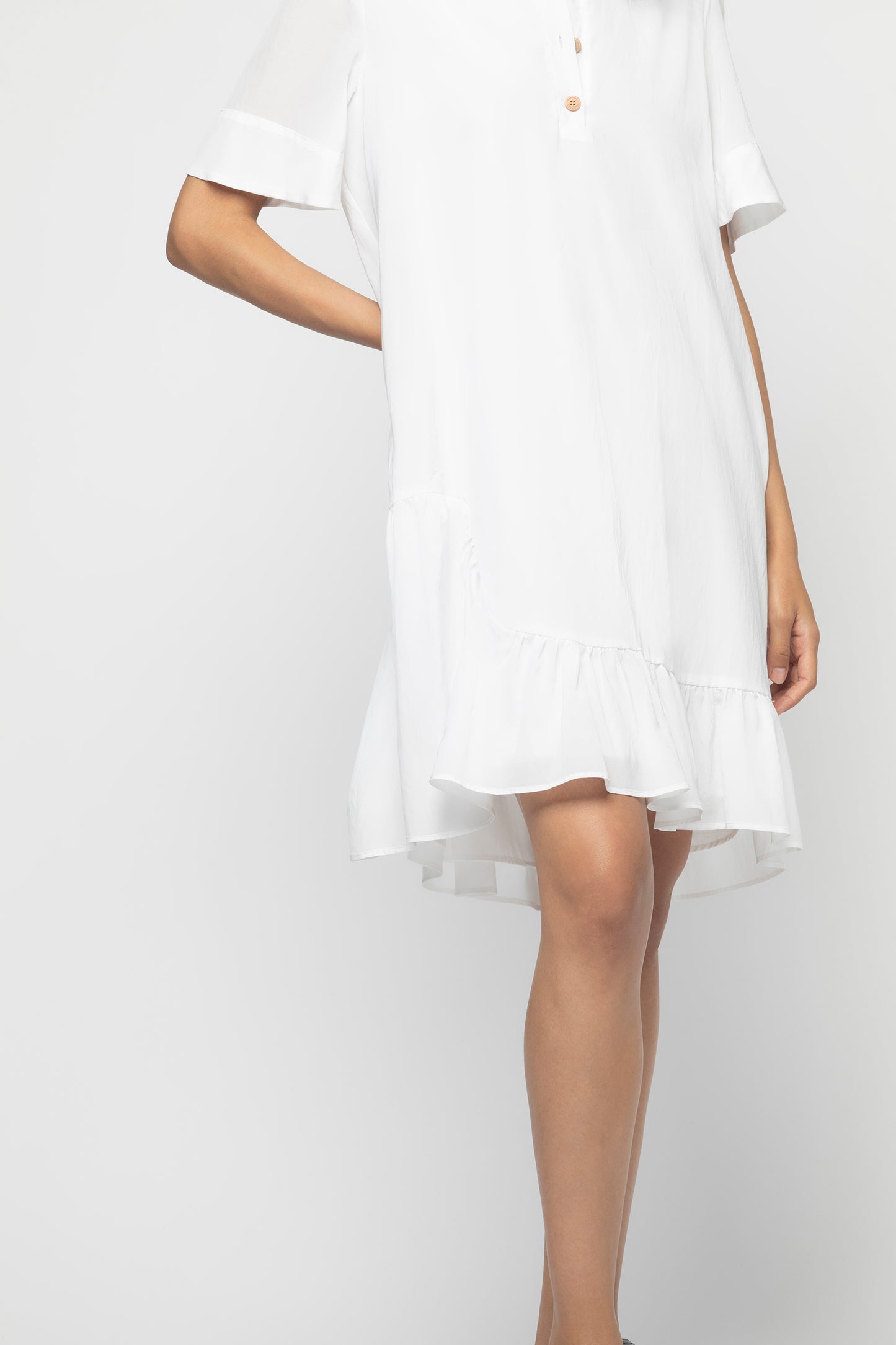 White IDALIA dress