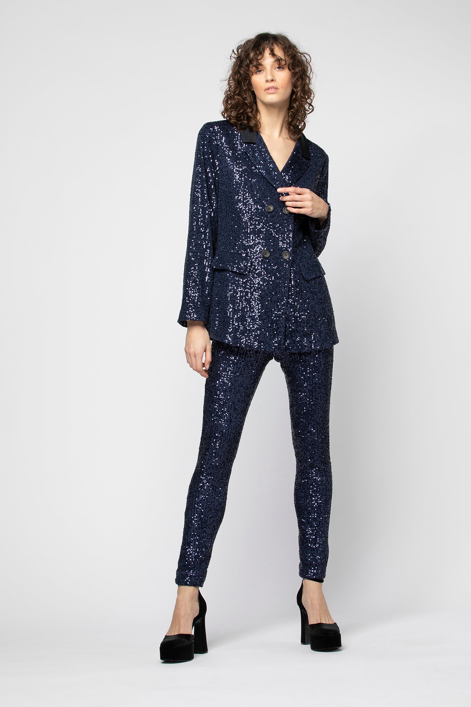 Pantalon discount sequin femme