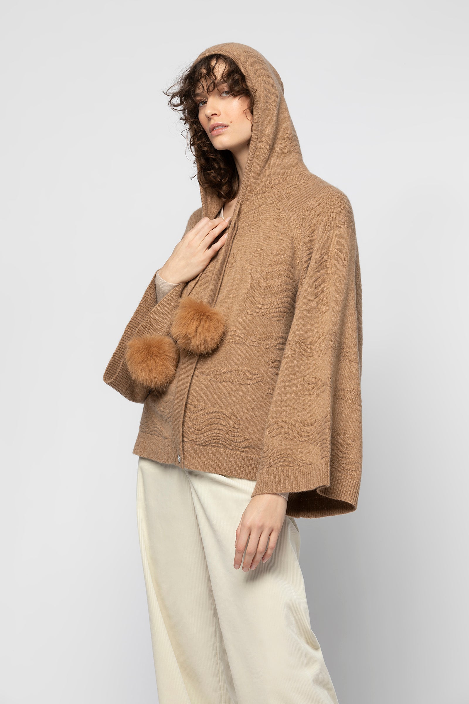 Gilet poncho femme online zara