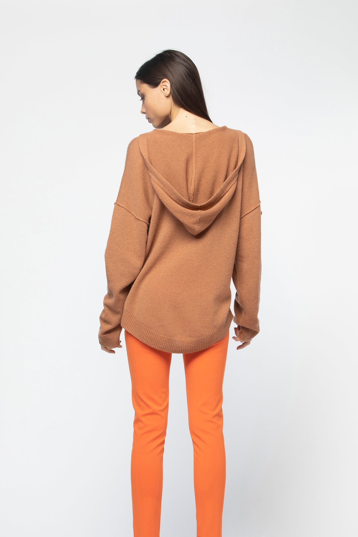 DEVENPORT clay cashmere sweater