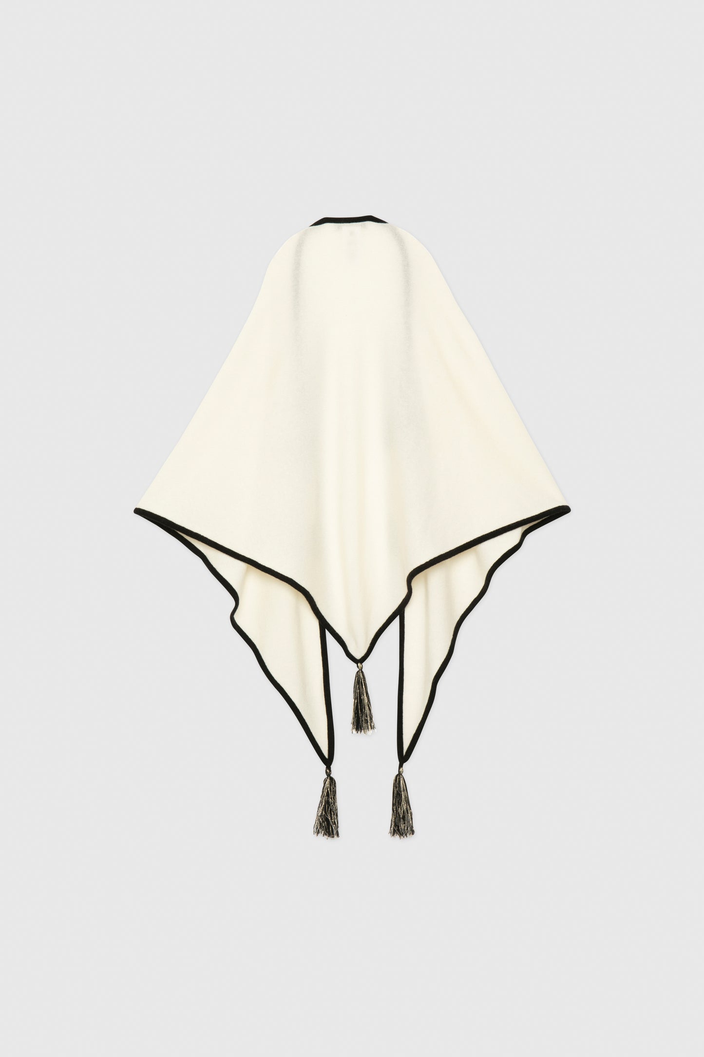 ALBANY white cashmere shawl